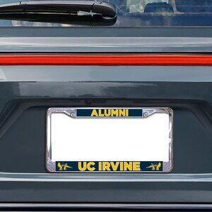 UC Irvine Alumni Metal Tag Frame